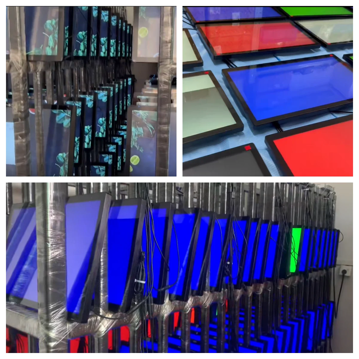 Capacitive touch monitors supplied product preparation photograph